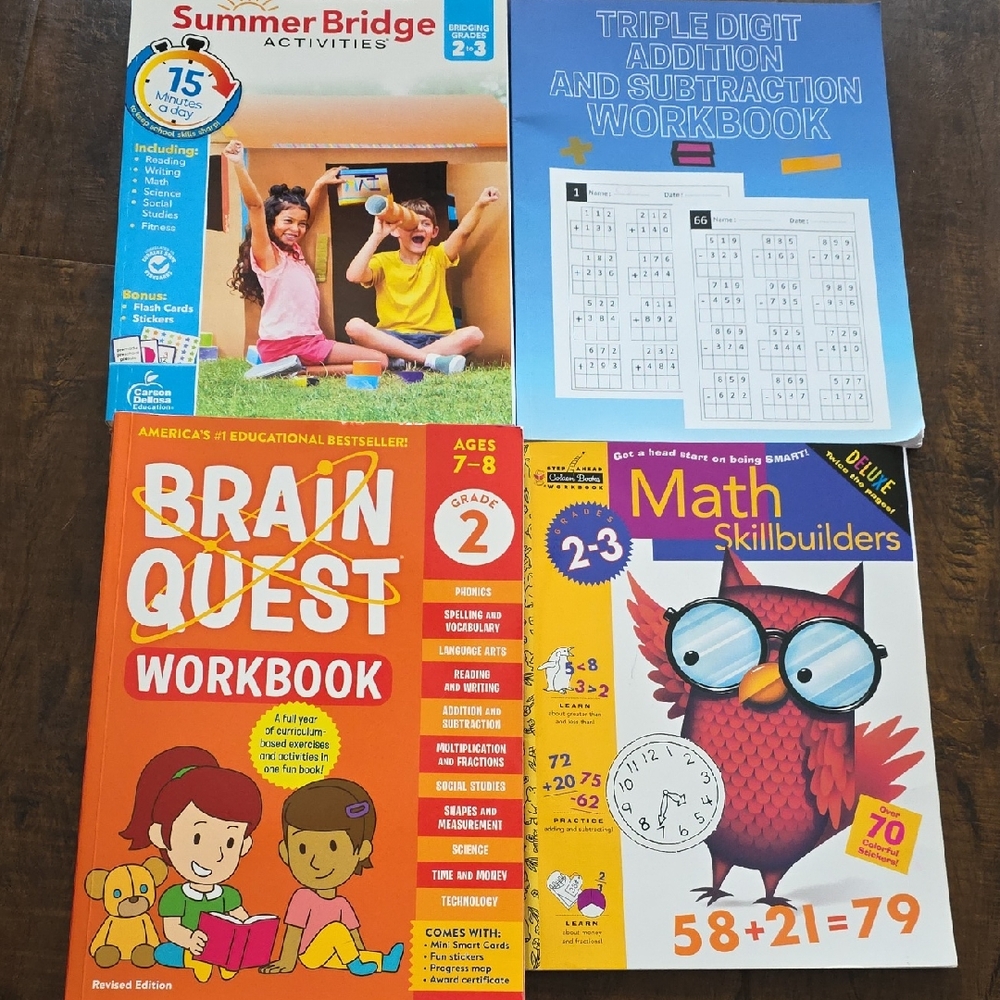 Workbook for Kids 5/$15